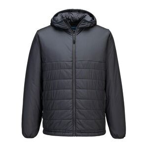 Portwest Mens Professional Insulated  Padded Jacket / Gray